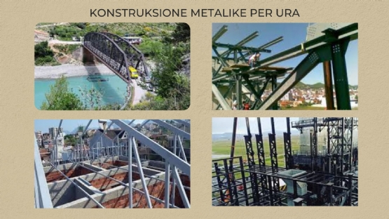 Konstruksione metalike për ura, Konstruksione metalike për fabrika, Konstruksione metalike për veranda nga Konstruksione Metalike Albania 